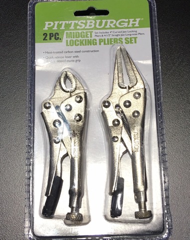 SATURDAY-----2017 2 Piece Locking Plier Set
