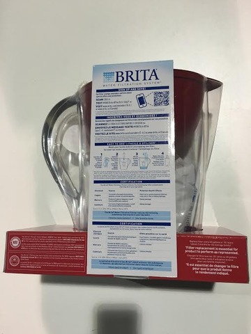 SATURDAY-----2017 1 Brita Water Pitcher