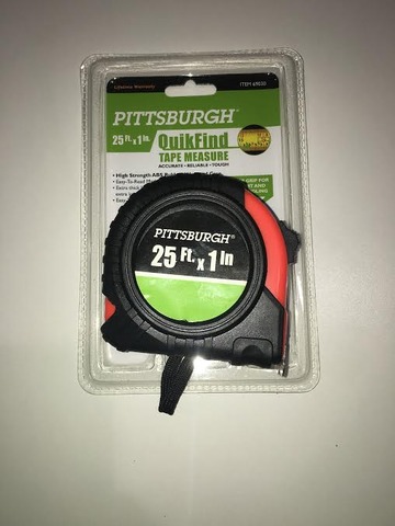 SATURDAY-----2017 25ft Tape Measure