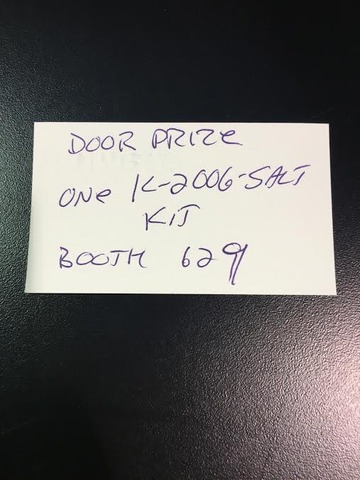 SATURDAY-----2017 1 Test Kit Card-Taylor Tech