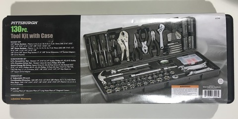 SATURDAY-----2017 130 Piece Tool Kit
