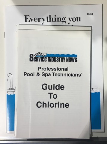 SATURDAY-----2017 4 Books on Pool Care-Service Industry News