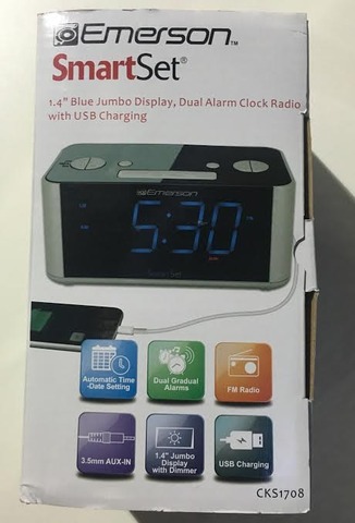 SATURDAY-----2017 Dual Alarm Clock Radio